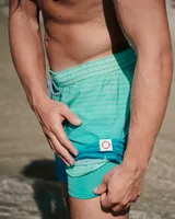 Stripe Fade Out Volley Swimsuit