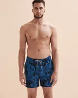 Tropical Striped Volley Swimsuit