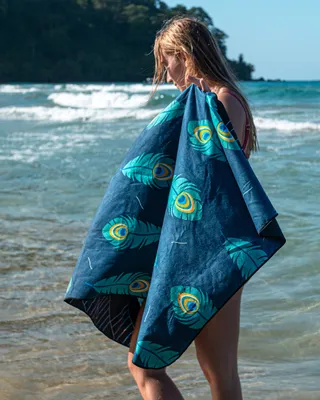 Serviette réversible en microfibre