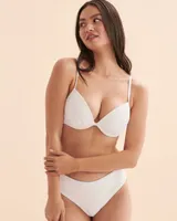 Haut de bikini push-up Textured