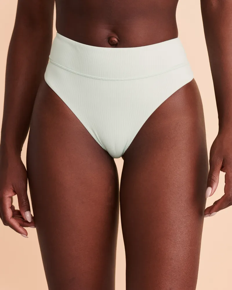 Bas de bikini jambe haute RIB