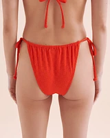 Good Vibes Side Tie Thong Bikini Bottom