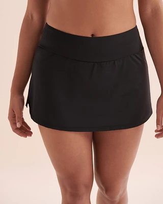 Bas de bikini jupe taille haute