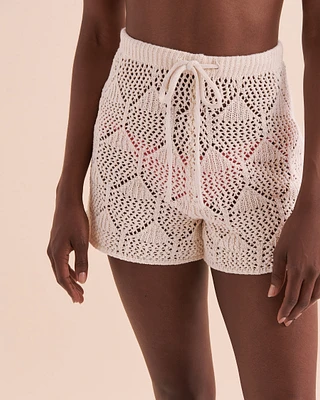 Island Hopper Crochet Shorts