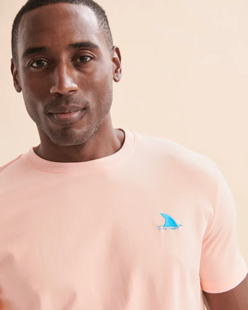 T-shirt en coton Sharkfin