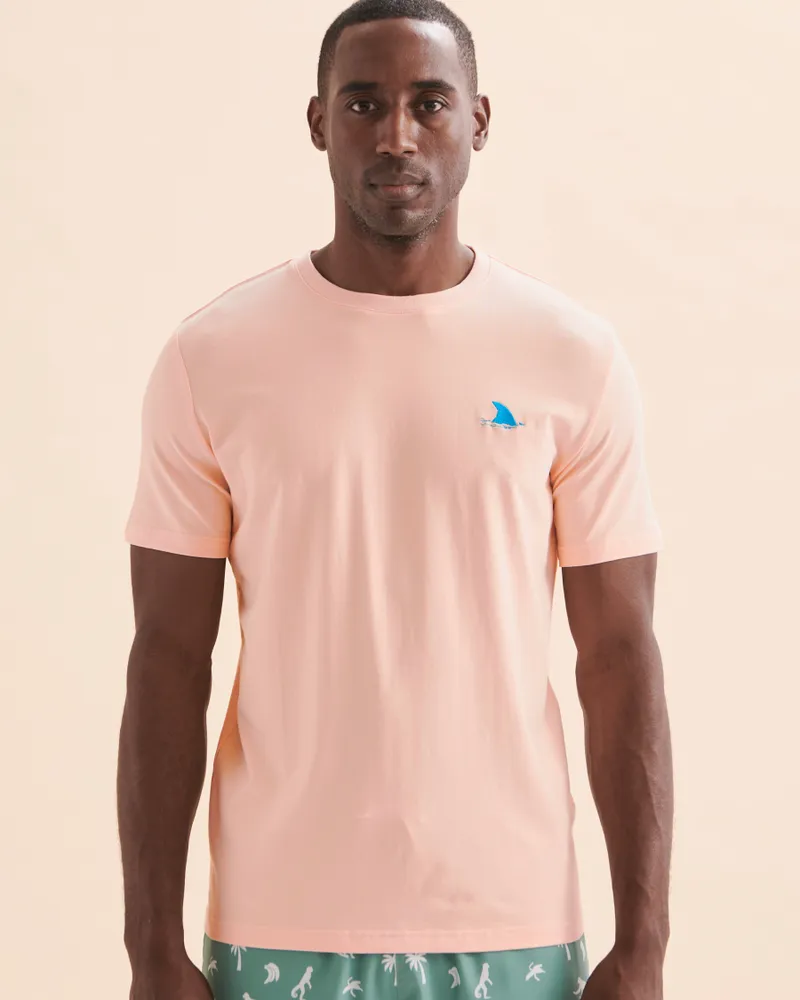 T-shirt en coton Sharkfin