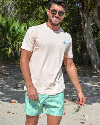T-shirt en coton Sharkfin