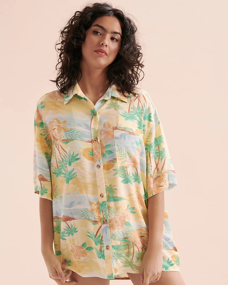 Chemise manches courtes On Vacation