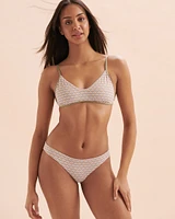 Pavonini Madison Reversible Bralette Bikini Top