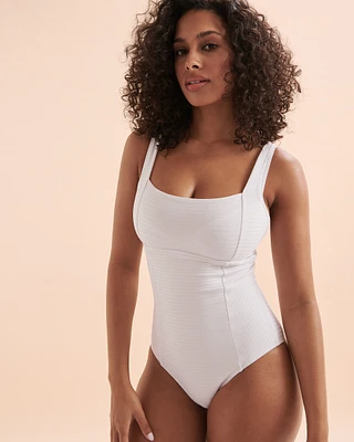Premium Surf D Cup Square Neck One-piece Swimsuit