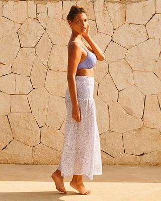 Robe sans bretelles convertible