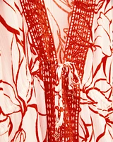 Sunset Portofino Crochet Detail Caftan