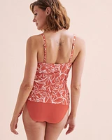 Sunset Portofino Side Knot Tankini Top