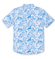 Chemise boutonnée extensible