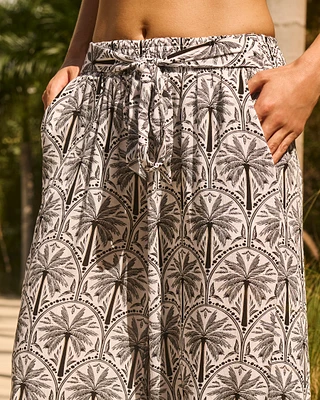 Mykonos Palm Wide Leg Pants