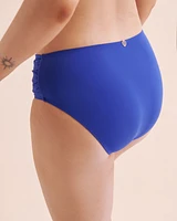 Mykonos Palm Mid Waist Bikini Bottom