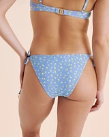 Lemon Bloom Full Tie Side Bikini Bottom