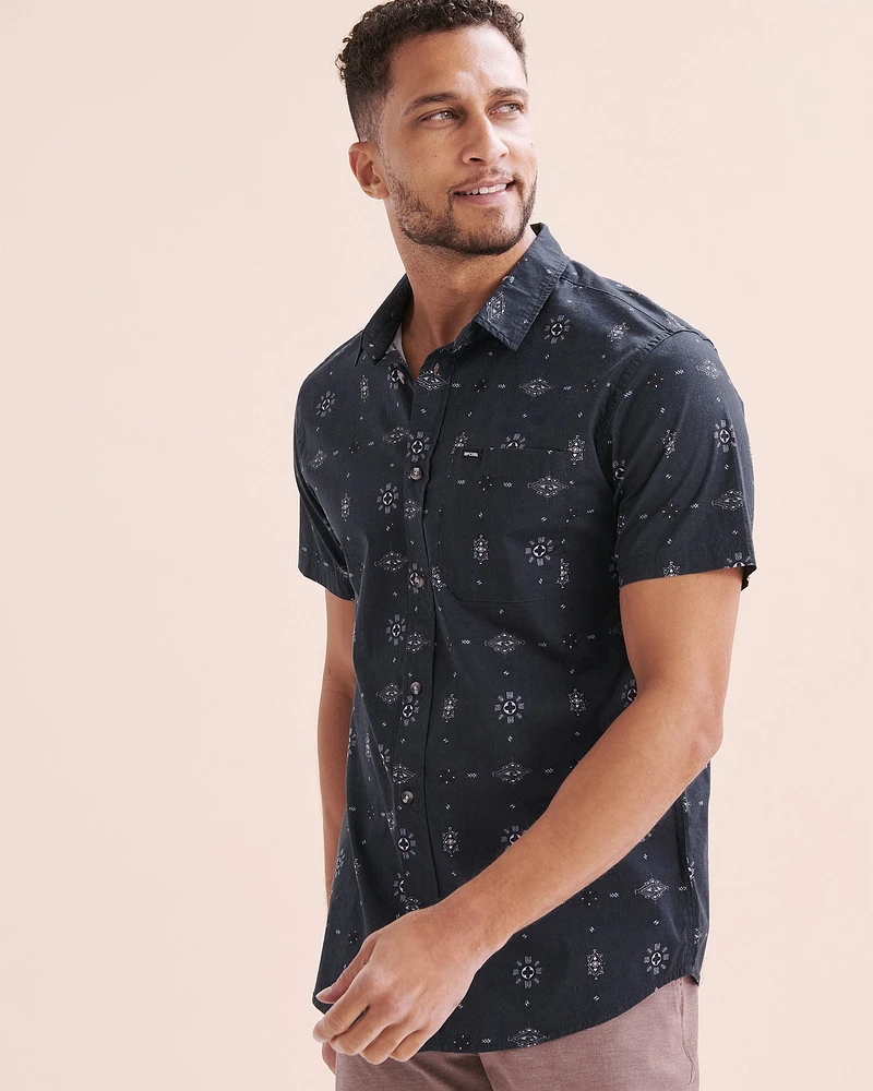 Diamond Micro Short Sleeves Shirt