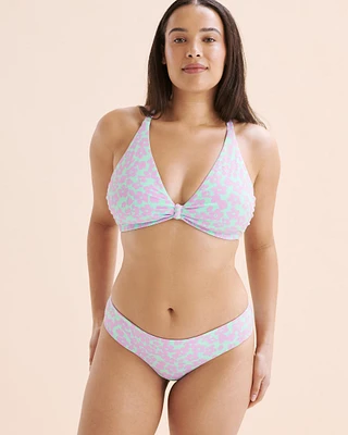 Maui Ribbed D Cup Bralette Bikini Top
