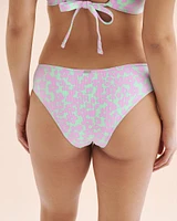 Maui Ribbed Cheeky Bikini Bottom