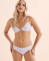 Maui Ribbed Cheeky Bikini Bottom