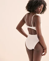 Playa Ribbed One-Piece Swimsuit