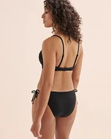 Mesh Plunge Push Up Bikini Top