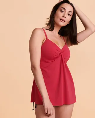 Haut tankini push-up drapé ESSENTIALS