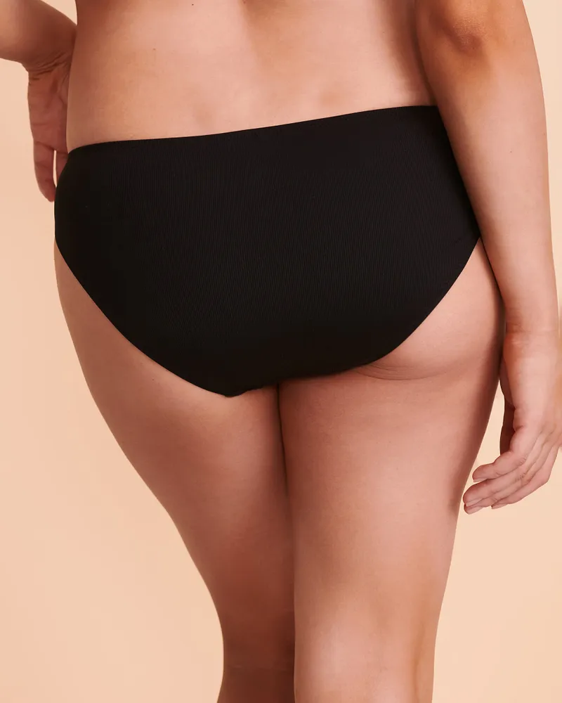 RIB Bikini Bottom with Buttons
