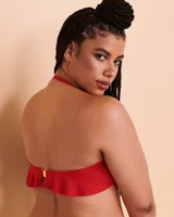 KORE Ruffle Bandeau Bikini Top