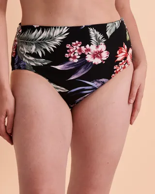 Bas de bikini taille mi-haute TROPICAL PUNCH
