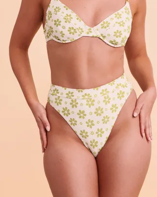 Bas de bikini taille haute Maya DAISY CHAIN