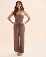 Textured Tube Jumpsuit