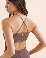 Textured Tube Jumpsuit