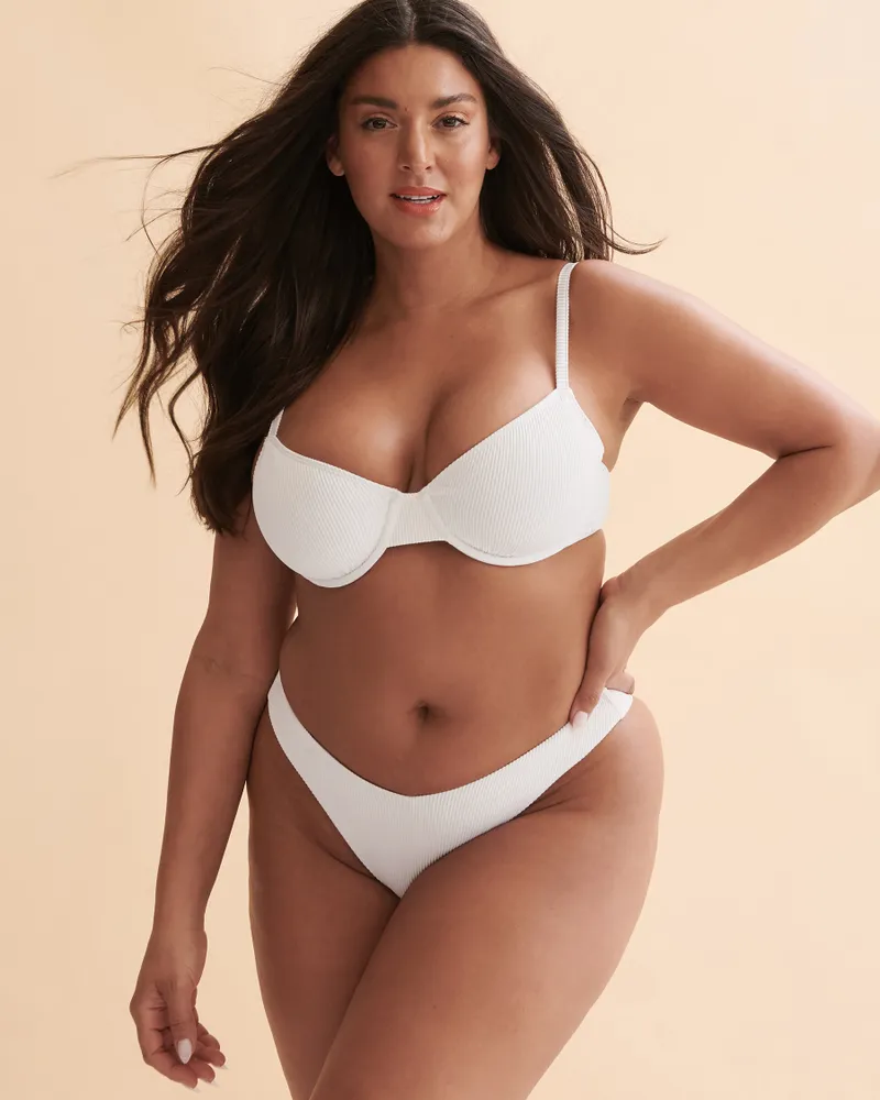 Haut de bikini côtelé Rib Roxy Love