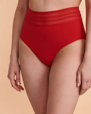 Bas de bikini taille haute NAUTILUS