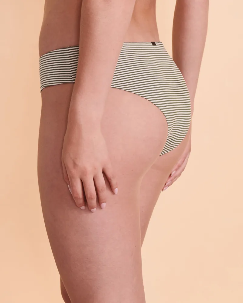 SEERSUCKER Cheeky Bikini Bottom