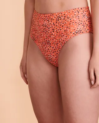 Bas de bikini jambe haute BURNT BLISS