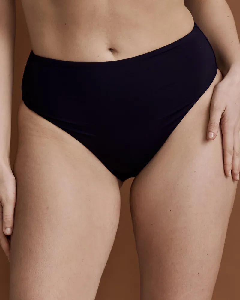 Bas de bikini taille haute Retro ESSENTIALS