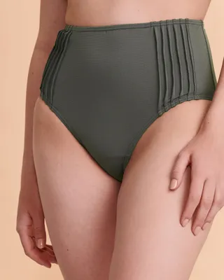 Bas de bikini taille haute PINTUX