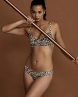 Bas de bikini cheeky ZEBRA
