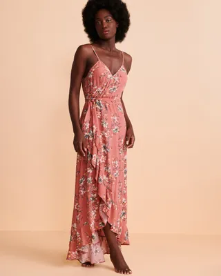 VIOLA Ruffle Maxi Dress