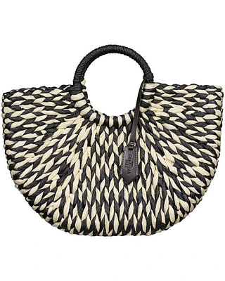 Canadian Hat Baya Moon Paper Straw Tote