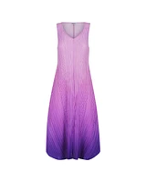 Alquema Long Estrella Ombre Dress