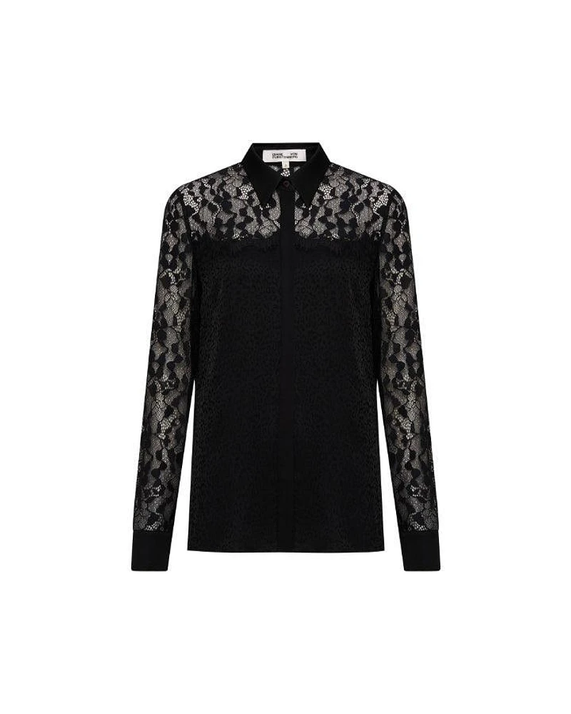Diane Von Furstenberg Primrose Lace Blouse