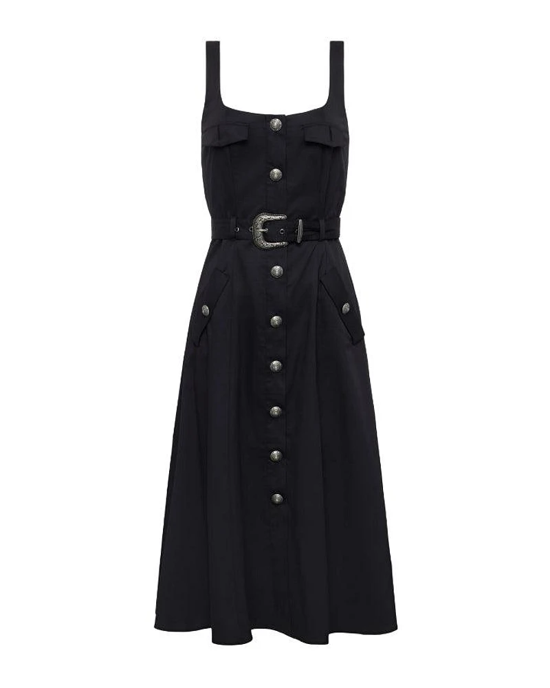 L'Agence Tazia A-Line Sleeveless Dress