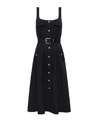 L'Agence Tazia A-Line Sleeveless Dress