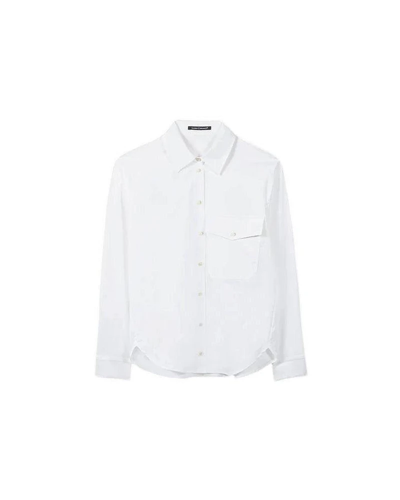 Luisa Cerano Removable Tie Cotton Shirt