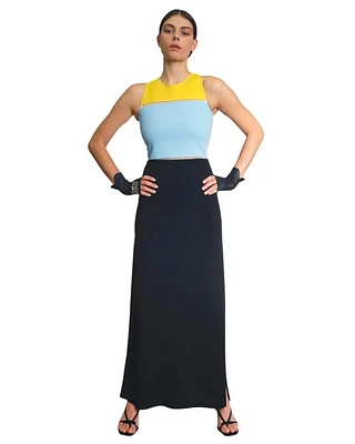 Marie Saint Pierre Kaiser Colorblock Dress