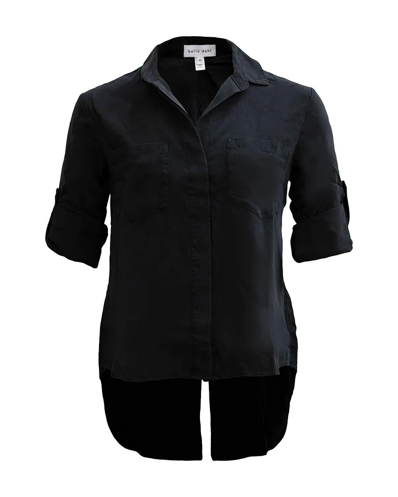Core Split Back Shirt
